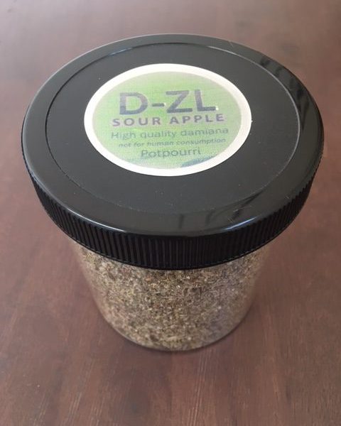 Buy DZL Sour Apple Herbal Incense - 76g