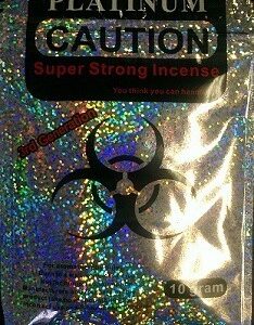 Buy Platinum Caution Herbal Incense